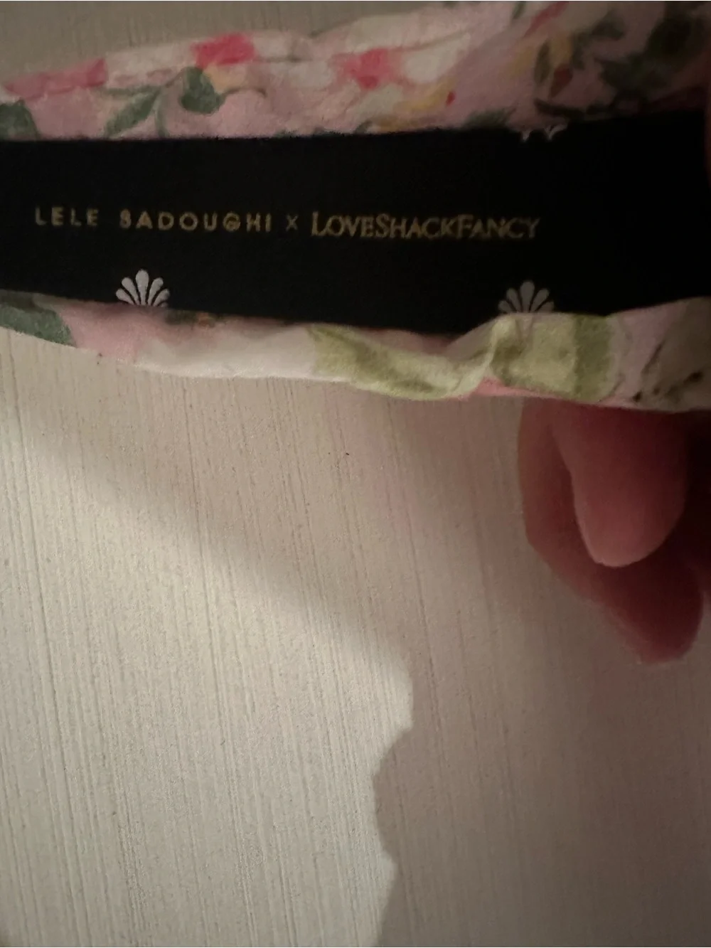 Loveshack Fancy x Lele Sadoughi limited edition headband